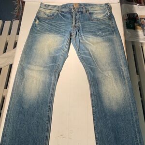 PRPS Faded Blue Straight Jeans
